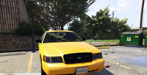 GTA5纽约CVPI卧底出租车MOD v2.4