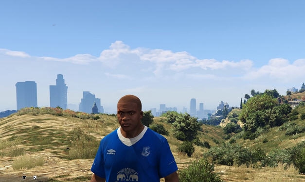 GTA5埃弗顿2015/2016赛季主场球衣MOD v2.3