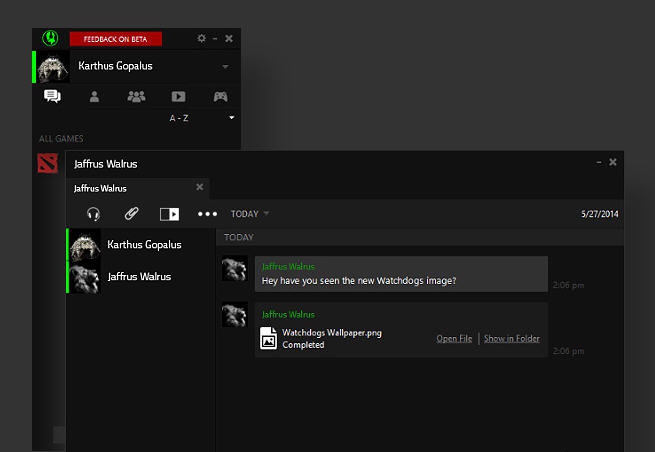 Razer Comms(雷蛇即时通讯聊天工具) v5.18