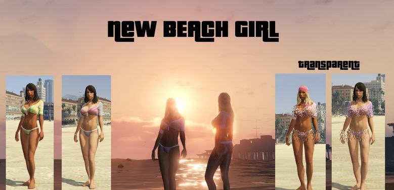GTA5新版沙滩女郎MOD v2.10