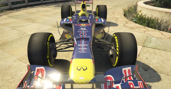 GTA5红牛F1赛车MOD v3.8