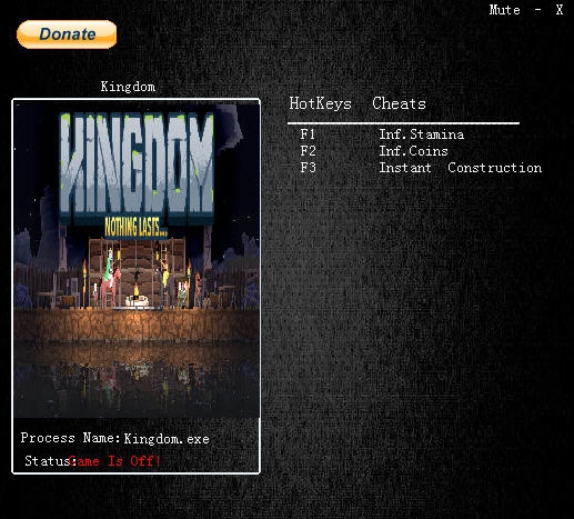 王国三项修改器 v3.4