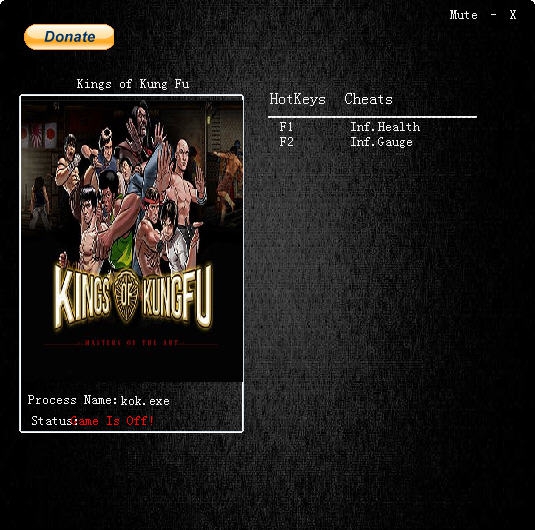 功夫之王两项修改器 v3.4