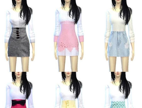 模拟人生4连衣包臀裙MOD v2.4