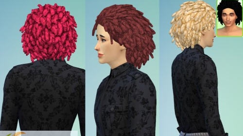 模拟人生4男性雷鬼风头发MOD v2.6