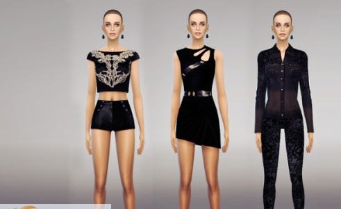 模拟人生4黑寡妇套装MOD v2.5