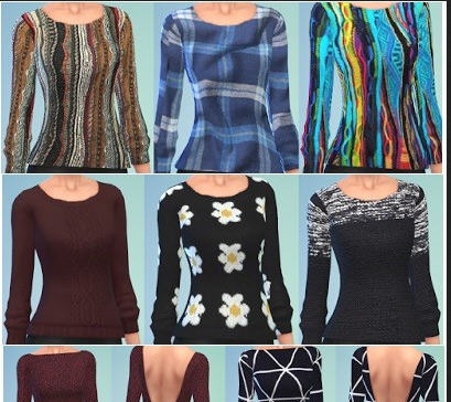 模拟人生4佳丽时尚上衣MOD v2.5