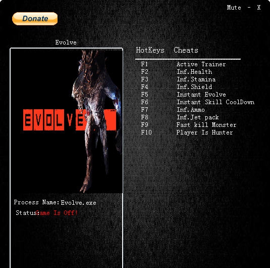 进化八项修改器 v3.5