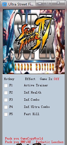 终极街头霸王4四项修改器 v3.5