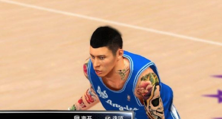 nba2k14林书豪花臂纹身MOD v2.5