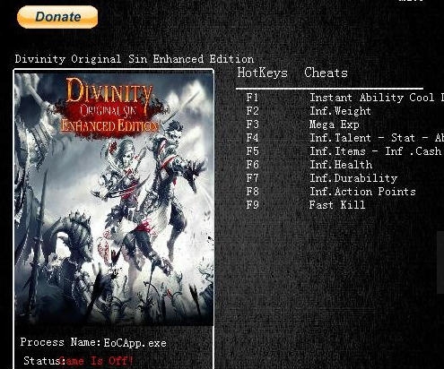 神界原罪加强版十二项修改器 v3.5