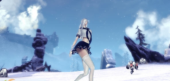 剑灵极模组天女服饰替换白色浪漫 v2.7