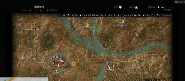 巫师3狂猎地图任务标识MOD v2.5