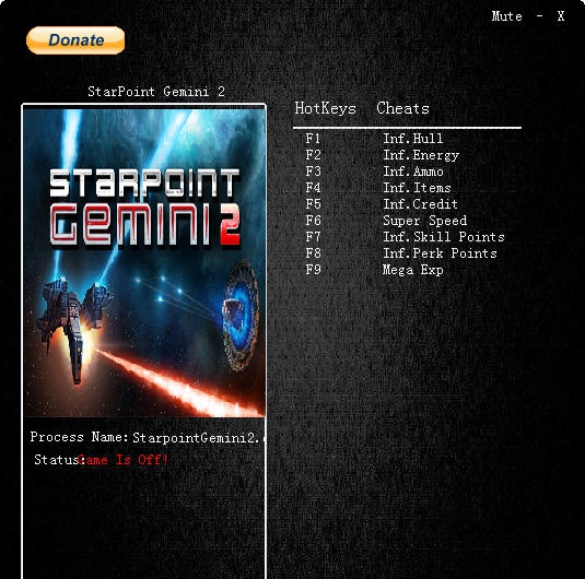 双子星座2九项修改器 v3.6
