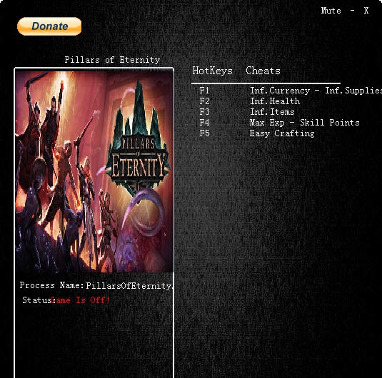 永恒之柱七项修改器 v3.02.1012