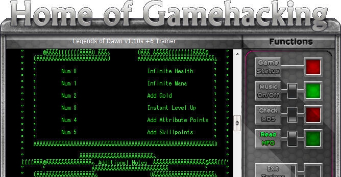 黎明传说六项修改器 v3.4