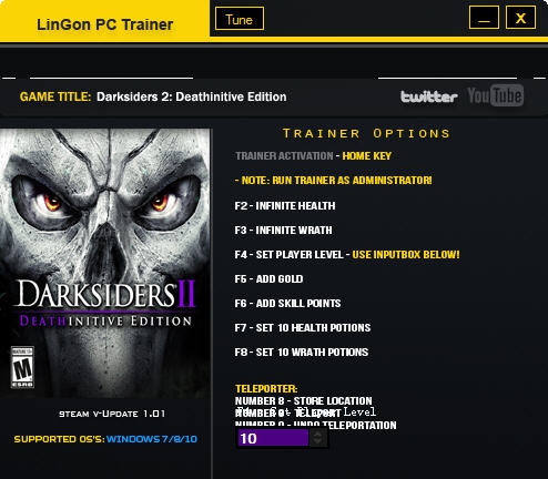 暗黑血统2终极版修改器九项 v3.5