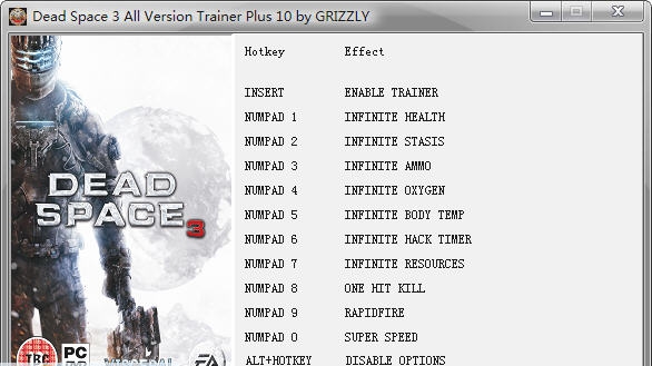 死亡空间3十项修改器 閸忋劎澧梫1.4