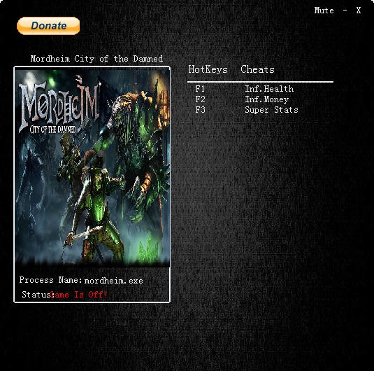 莫德海姆诅咒之城三项修改器 v3.5