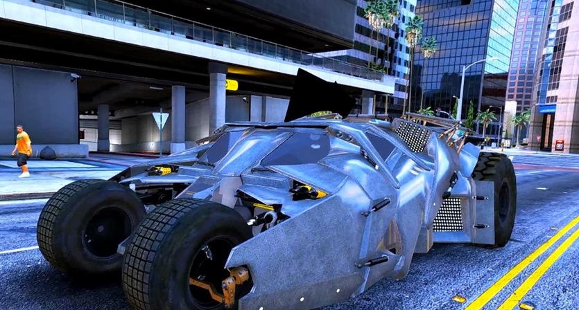 GTA54K高清版蝙蝠车MOD v2.10