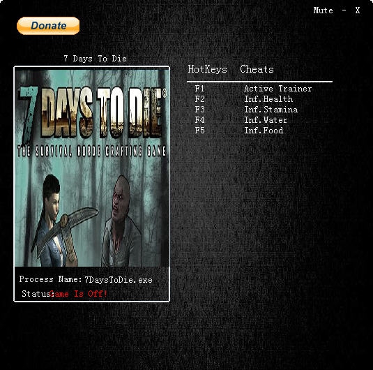 七日杀四项修改器 v16.8