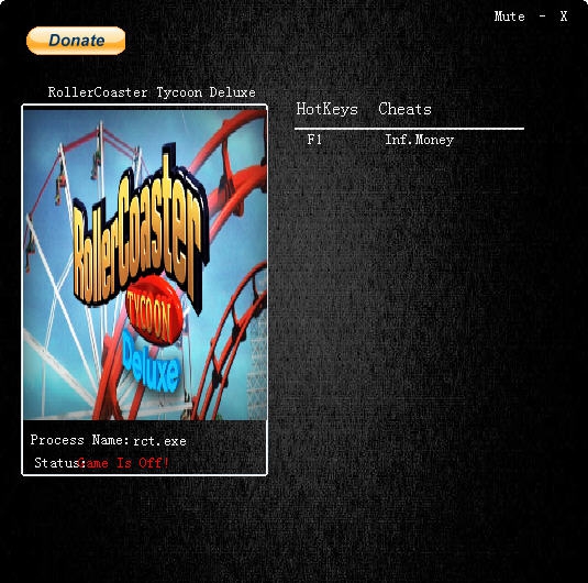 过山车大亨3修改器 v3.6