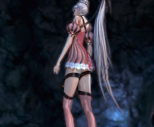 剑灵极模组天女洪门道服替换粉色蕾丝 v2.6