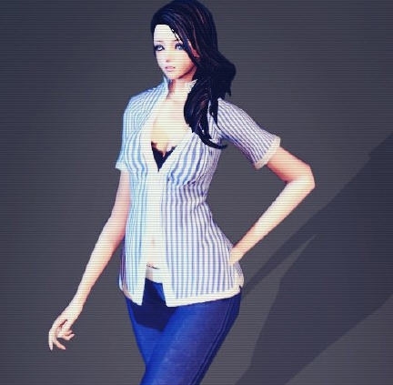 剑灵极模组天女洪门道袍改蓝韵 v2.5