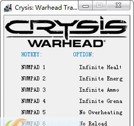 孤岛危机弹头六项修改器 v3.5