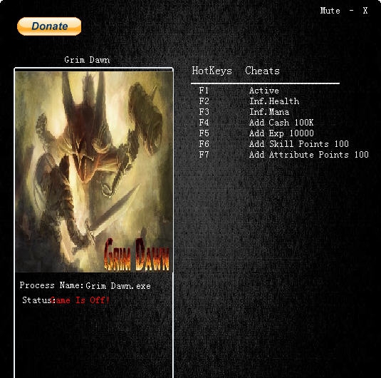 恐怖黎明六项修改器 v3.7