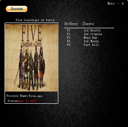大卫的守护者五项修改器 v3.4