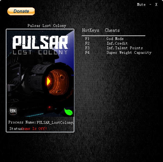 失落的星球殖民地四项修改器 v3.4