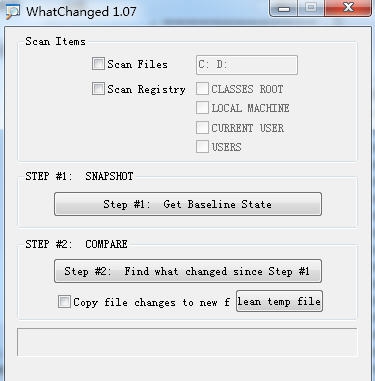 whatchanged(文件比较工具) v1.15