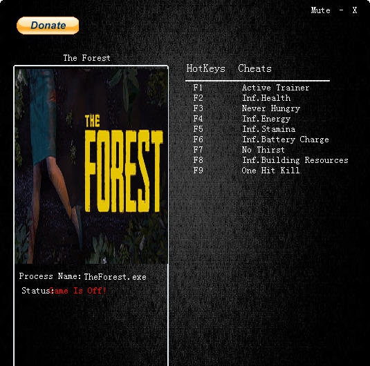 森林九项修改器 v3.5