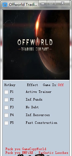 外星贸易公司四项修改器 閸忋劎澧梫1.4