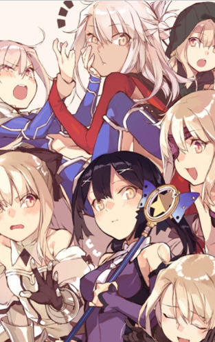 DNF界面补丁魔法少女伊利亚高清聊天框 v2.7