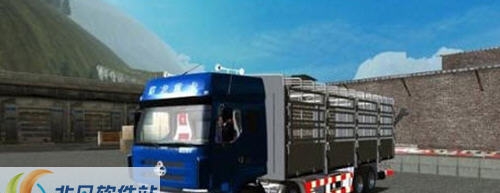 欧洲卡车模拟2红色东风卡车MOD v2.5