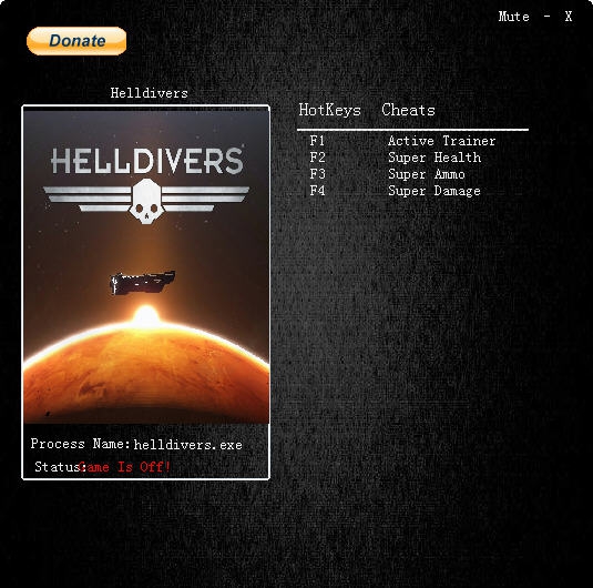 地狱潜者三项修改器 v3.6