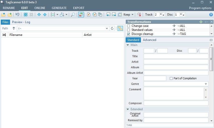 TagScanner v6.1.10 TagScanner v6.1.10