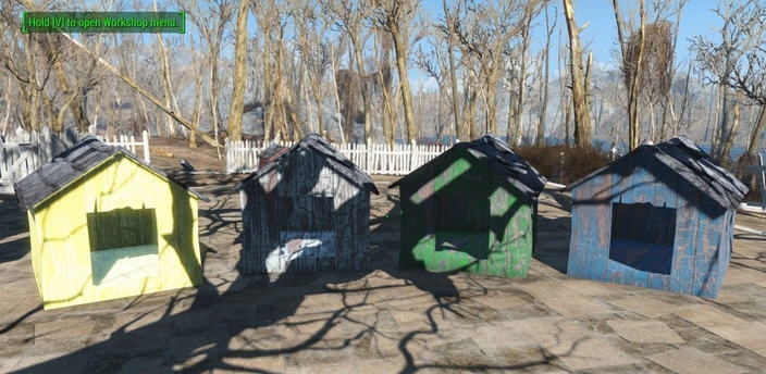 辐射4多种颜色的狗屋MOD v2.5