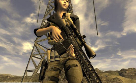 辐射410mm消音狙击枪MOD v2.5