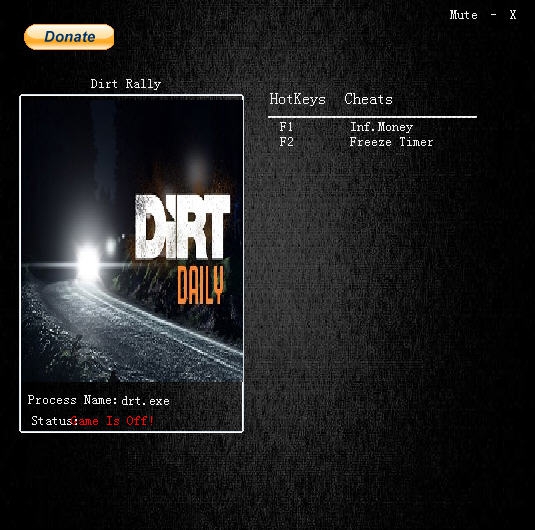 尘埃拉力赛两项修改器 v2.5