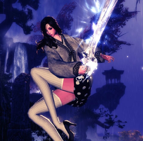 剑灵极模组天女洪门道袍改月光 v2.6