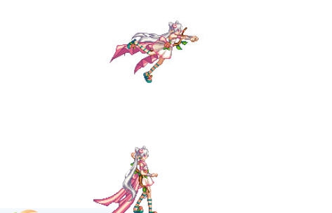 DNF魔法师全时装改女法师国庆套白发 v2.5