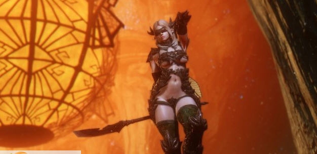 上古卷轴5天际雪精灵比基尼护甲 v2.6