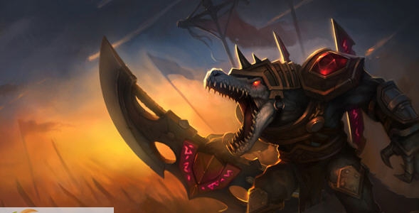 LOL鳄鱼枯萎之壤皮肤 v2.5