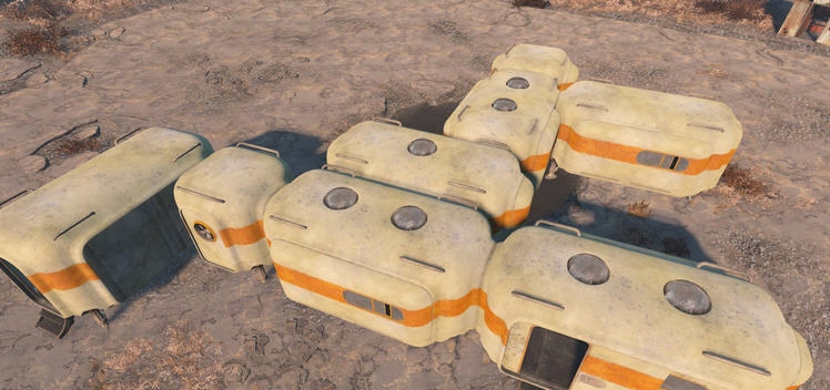 辐射4构型建造胶囊屋MOD v2.5