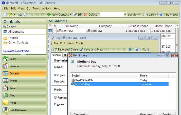 Efficient Sticky Notes v5.8