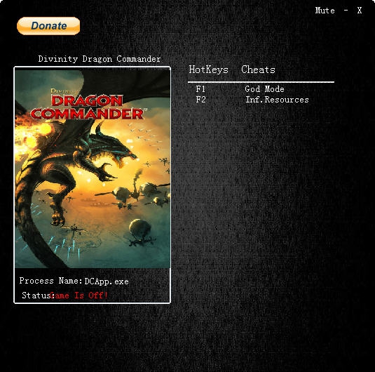 神界龙之指挥官两项修改器 v3.5