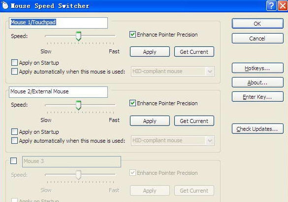Mouse Speed Switcher v3.4.6